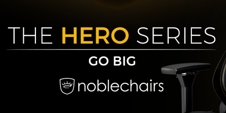 Noblechairs Hero: Neuer Premium-Stuhl mit einstellbarer Lordosenstütze (23)