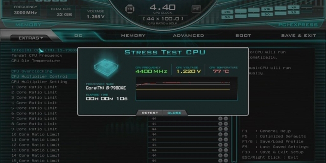 Neue Oberfläche und CPU-Stresstest im BIOS: EVGA X299 Dark erhält Update (1)