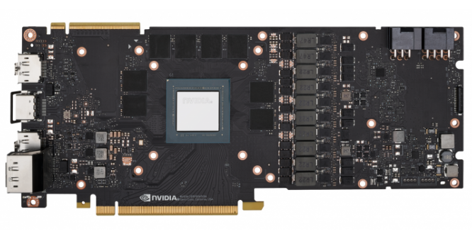PCB der Geforce RTX 2080 FE