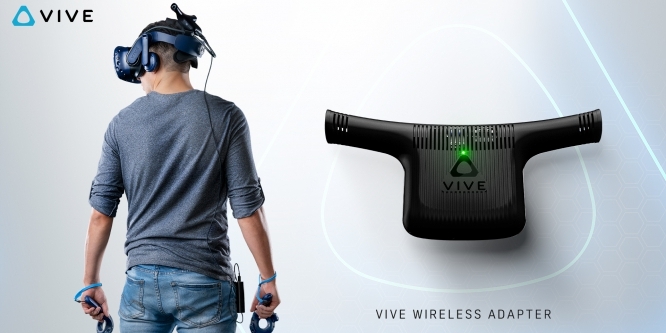 HTC Vive (Pro): Kabelloser Betrieb wird endlich möglich, aber kostspielig