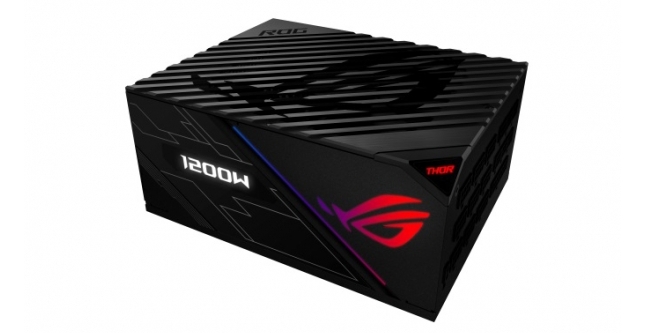 Asus ROG Thor: Netzteile mit OLED-Anzeige und RGB-Beleuchtung (1)