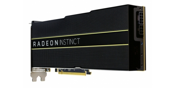 AMD Aldebaran: Zwei GPU-Dies für CDNA2-Grafikkarten bestätigt - im Bild: AMD Radeon Instinct MI60 auf Vega-Basis