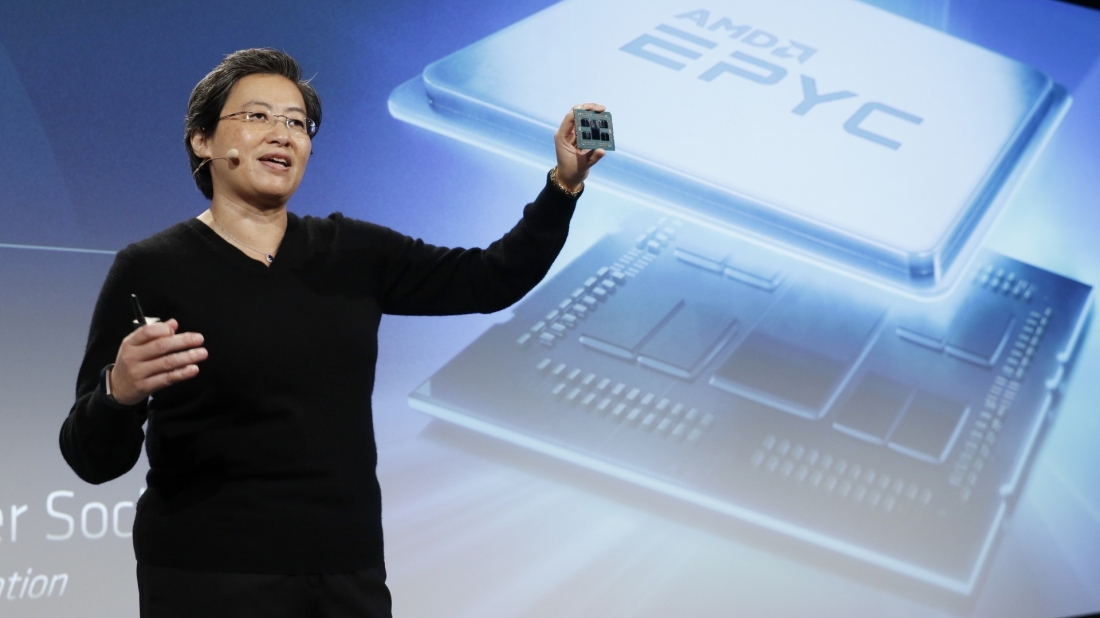 Zen 2: AMD zeigt Epyc mit 9 Dies - ca. 1.000 mm² Silizium