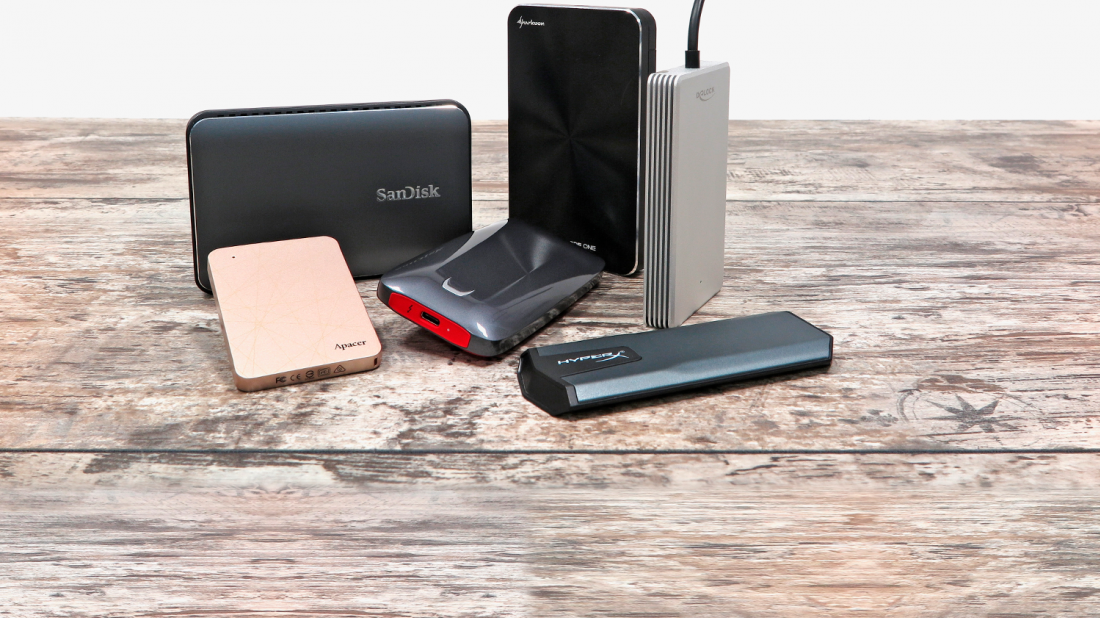  5 externe SSDs im Vergleichstest