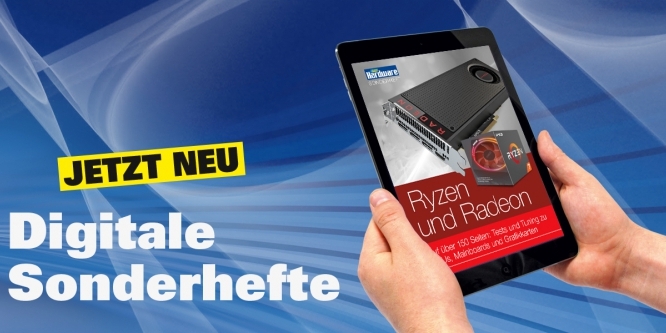 Das digitale Ryzen- und Radeon-Sonderheft: Fast 160 Seiten mit Tests, Tipps und Wissen (1)