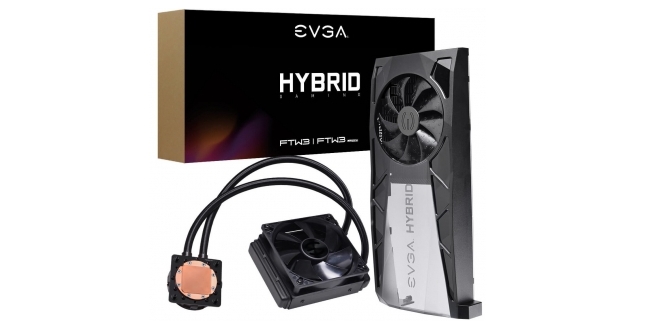 EVGA Hybrid-Kit für Nvidia Geforce RTX 2070, RTX 2080 und RTX 2080 Ti (1)