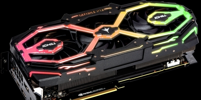 Inno3D Geforce RTX 2080/2070 iChill X3 Jekyll: OLED-Display und Wechsellüfter (22)