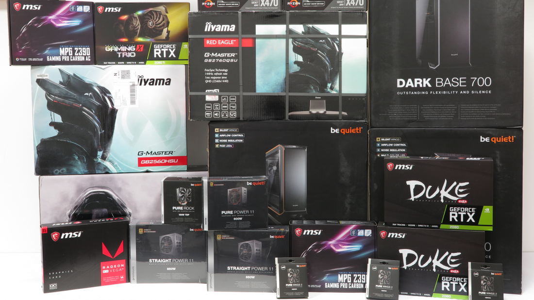 Pimp my PC 2018: So haben sich die vier Teilnehmer entschieden 