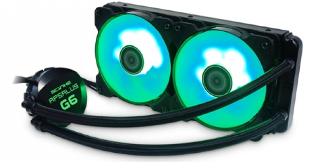 Scythe Apsalus G6: Neue Kompaktwasserkühlung mit RGB-Beleuchtung (1)
