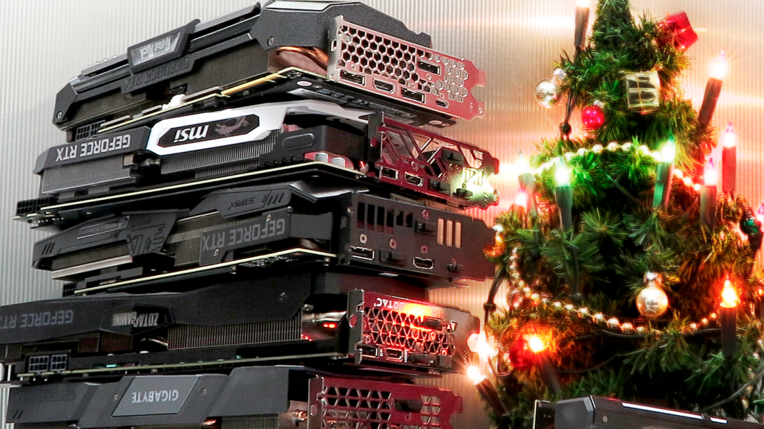  Grafikkarten im Vergleichstest: 5 × Geforce RTX 2080 Ti