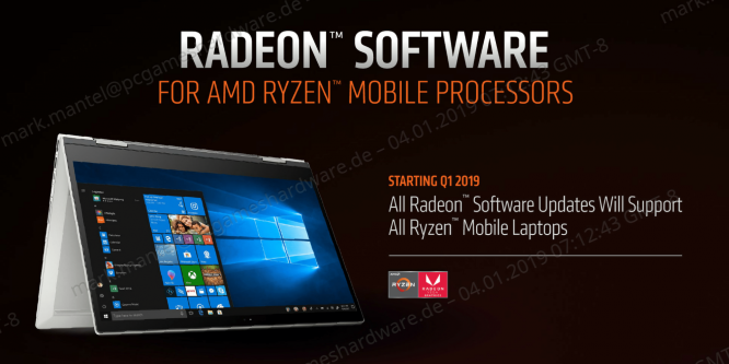 AMD Ryzen Mobile: Kehrtwende bei der Radeon-Treiberpolitik