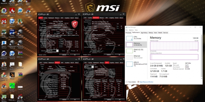 MSI Mainboard mit 128 GiByte RAM