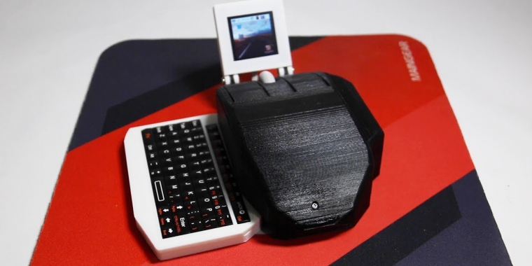 Bastler baut "Computer"-Maus - Kompletter PC in einer Maus (1)