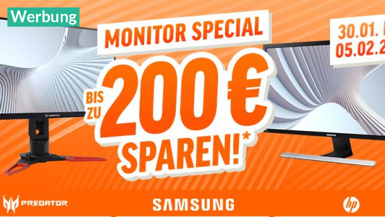 Die besten Deals des Tages: Monitore von Acer, Benq, HP und Samsung sowie Ladegeräte von Anker (1)