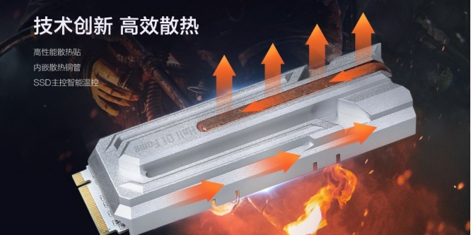 Galax-HOF-SSD: Weiße NVMe-SSDs, M.2-Version mit Heatpipe-Kühler (5)