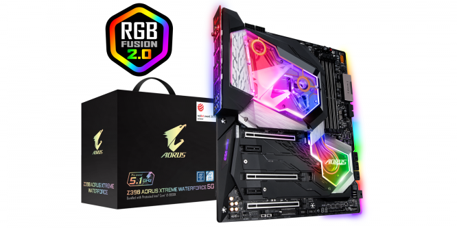 Z390 Aorus Xtreme Waterforce + Core i9-9900K für 1.599 USD: Gigabyte selektiert jetzt CPUs