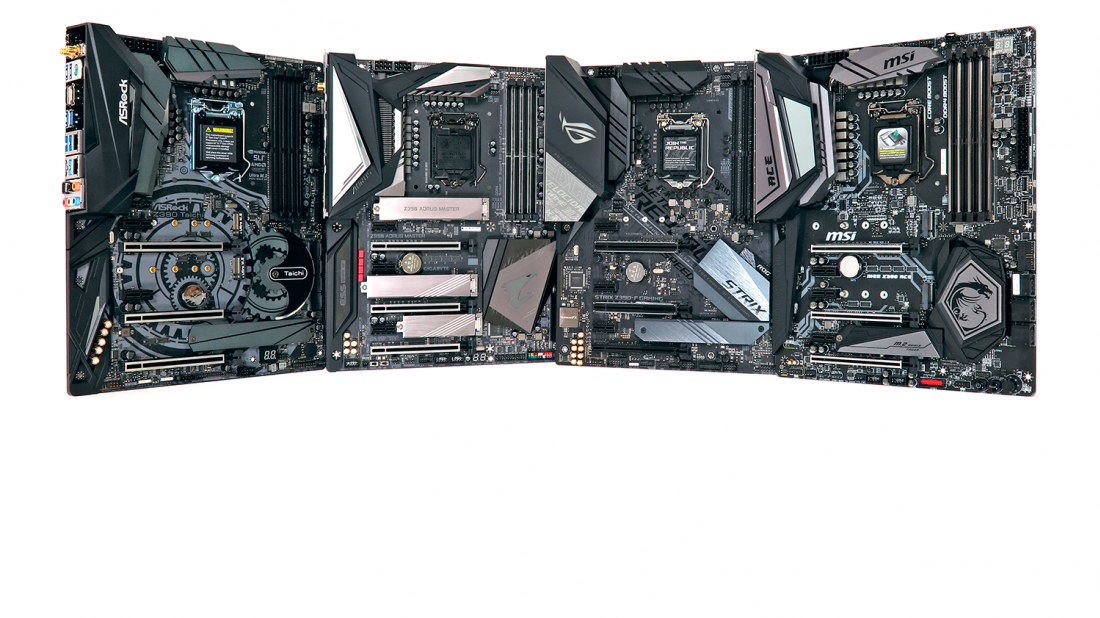  4× Z390-Mainboards der Spitzenklasse für Intel Coffee Lake im Test