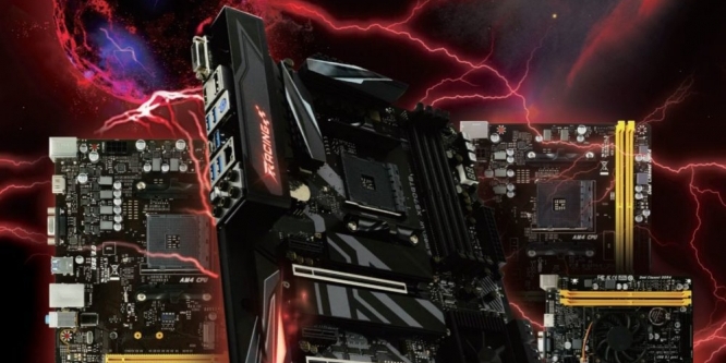 Ryzen 3000: Biostar X570 Racing GT8 mit drei M.2-Slots, aktiver Kühlung und DDR4-4000 (3)