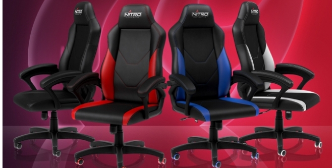 Gaming-Stühle: Nitro Concepts präsentiert neues Einstiegsmodell C100 (4)