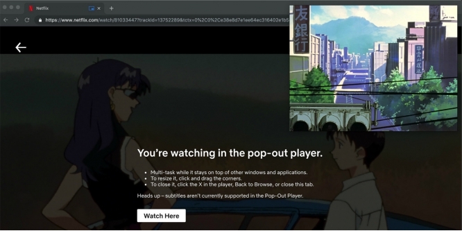 Netflix neben der Arbeit: Neues Pop-out-Fenster in der Testphase (1)