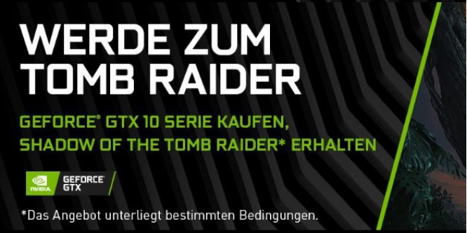 Nvidia Grafikkarte kaufen, Shadow of the Tomb Raider gratis dazu erhalten (1)