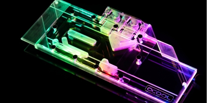 Alphacool Eisblock Aurora Plexi GPX: Neuer Wasserkühler für AMD Radeon RX 5700 (XT) und Co. (4)