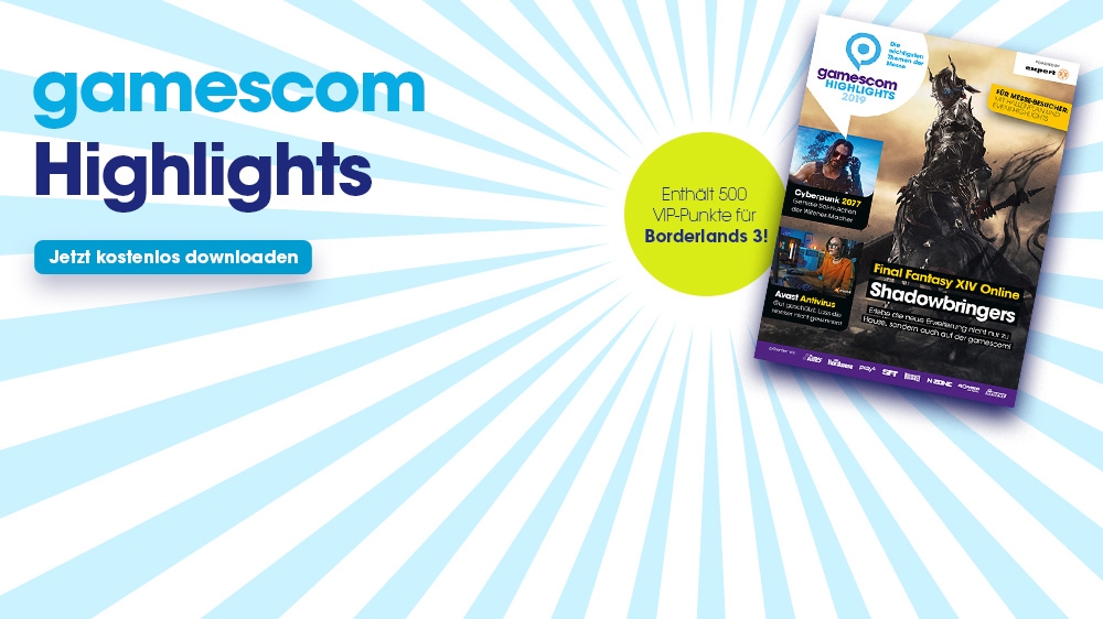 gamescom Highlights 2019: Herunterladen und 3x2 Wild Cards gewinnen!