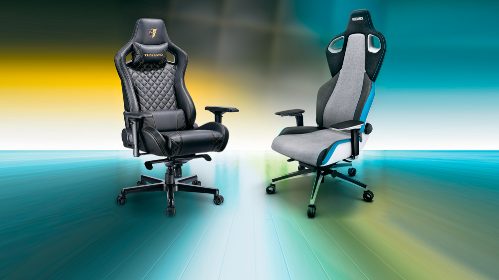  Zwei Gaming-Stühle im Vergleich: 270 gegen 999 Euro