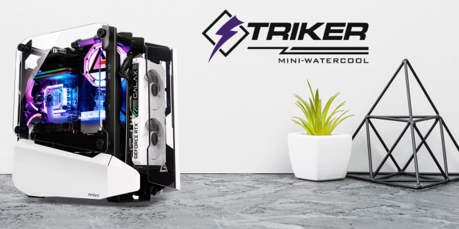 Antec Striker: Offenes ITX-Gehäuse mit extravaganter Optik vorgestellt