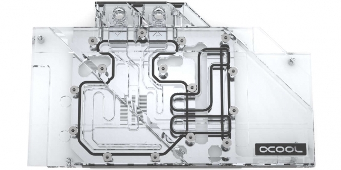 Alphacool: Kompatible Eisblock Aurora Plexi GPX-A-Kühlblöcke für Radeon RX 5600 XT und SLI Connector vorgestellt (1)