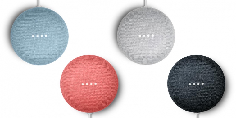 Google nest mini smart speaker