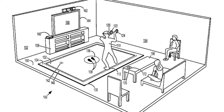 Microsoft VR Teppich