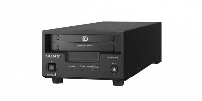 Sony Archivlaufwerk ODS D380U Front