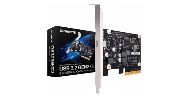 Gigabyte: Erweiterungskarte mit USB 3.2 Gen2x2-Anschluss vorgestellt (1)