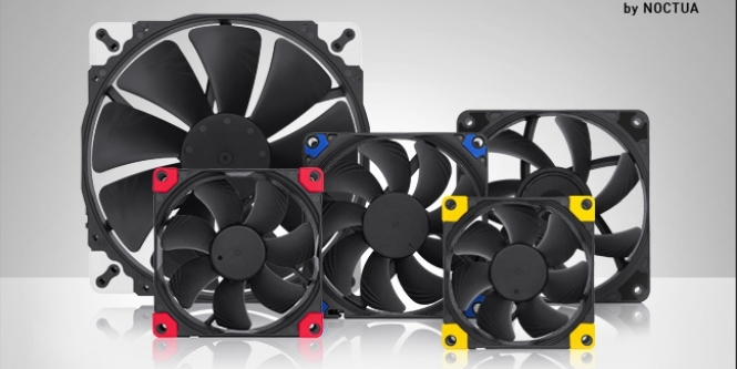 Noctua Chromax Black: Schwarze Lüfter mit bunten Ecken (4)