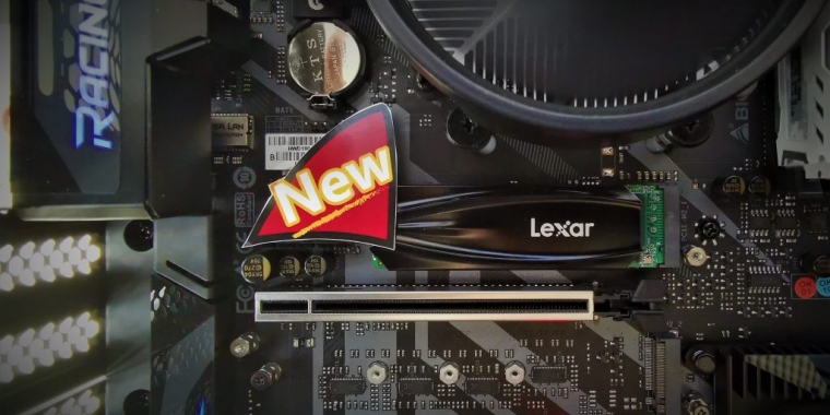 SSD-Prototyp von Lexar mit PCI Express 4.0: 7 GB/s möglich (1)