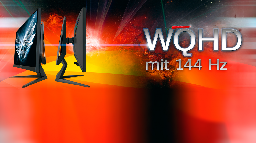  WQHD-Gaming ab 144 Hz: Sechs neue Monitore im Test