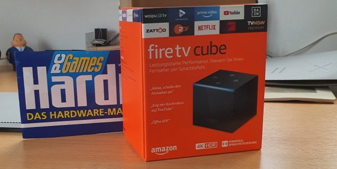 Amazon Fire TV Cube Verpackung
