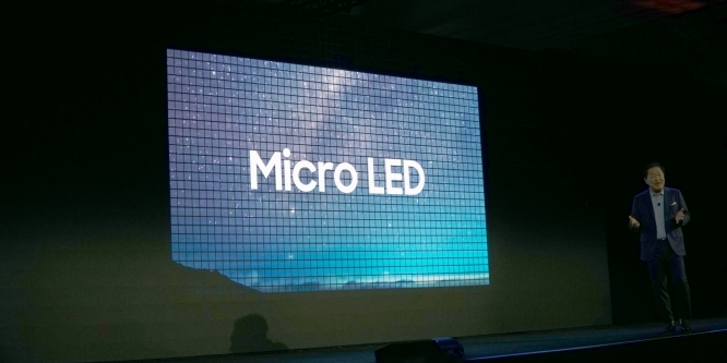 Samsung präsentiert Micro-LED-TVs