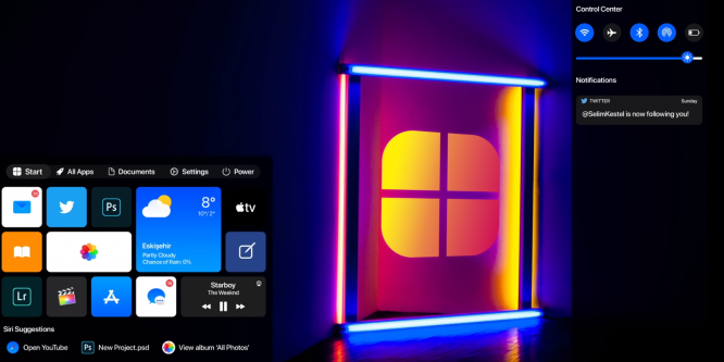 Windows 10 von Apple: Designer zeigt Interpretation (1)