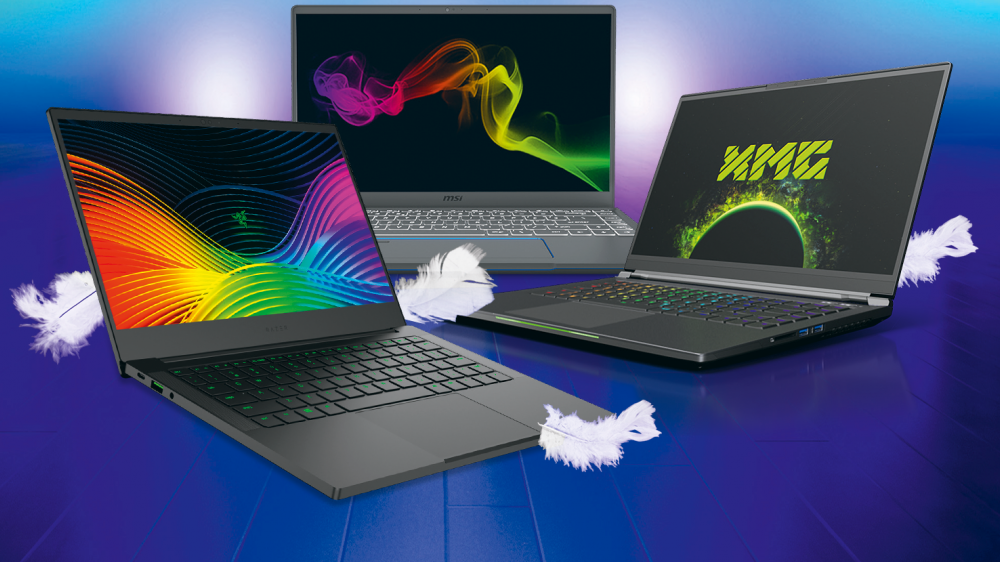  Gaming-Ultrabooks im Test - Fliegengewichtsklasse mit Core, Ryzen, Radeon und Geforce
