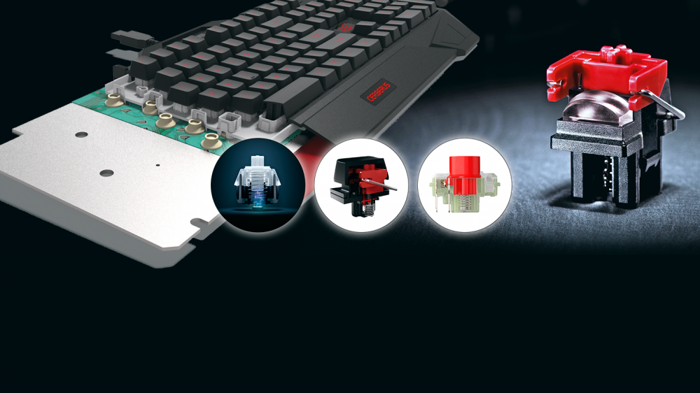  Keyboards mit Gummidom-Schaltern versus mechanische Tastaturen