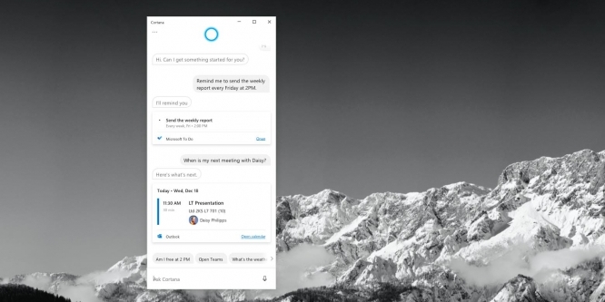 Windows 10: Nächstes Update bringt deutliche Änderungen für Cortana (1)
