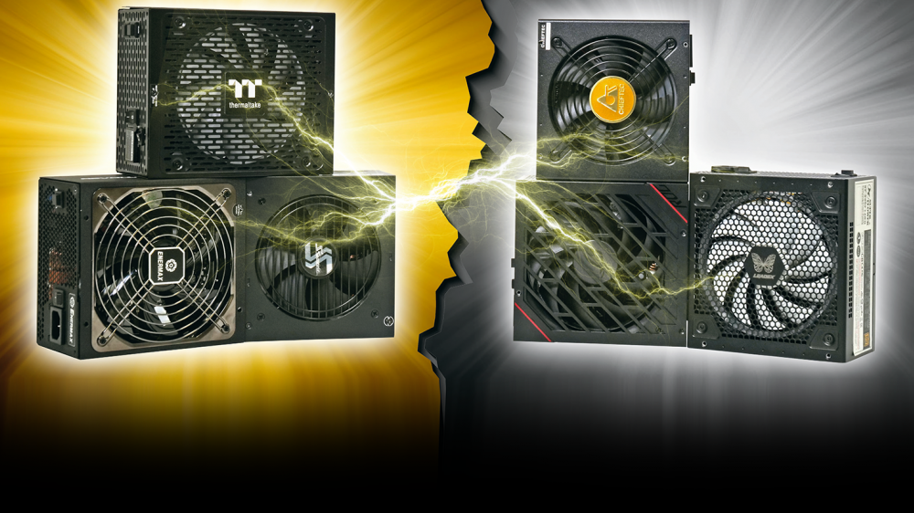  10 Netzteile: Platin und Gold im Test