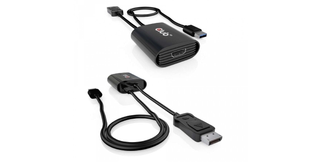 Club 3D CAC-1085: Adapter von Display Port 1.4 aufc HDMI 2.1 (1)