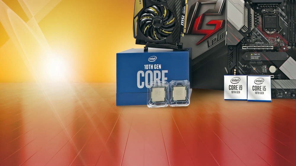  Intel Comet Lake-S im erweiterten Print-Test