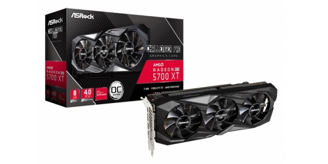 Radeon RX 5700 XT Challenger Pro 8G OC: Neue Asrock-Grafikkarte mit Triple-Kühler (4)