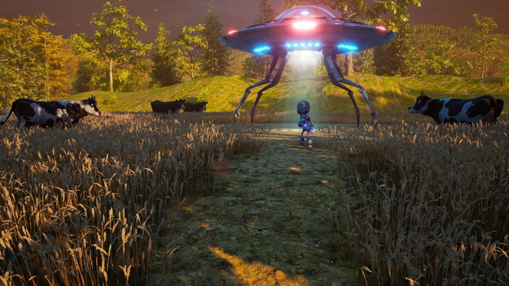 Destroy All Humans! im Techniktest: Performante Persiflage mit schicker UE4-Grafik