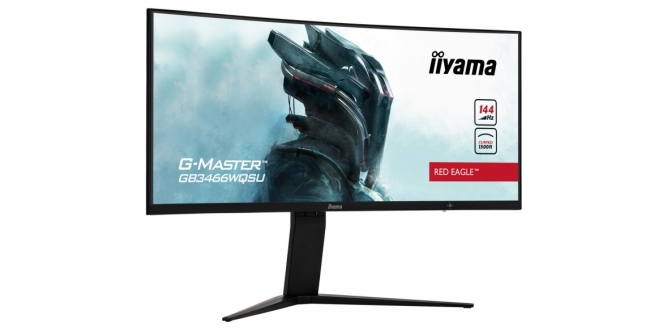 Iiyama GB3466WQSU: Gekrümmter 21:9-Gamer-Monitor mit 144 Hertz für gut 500 Euro (3)