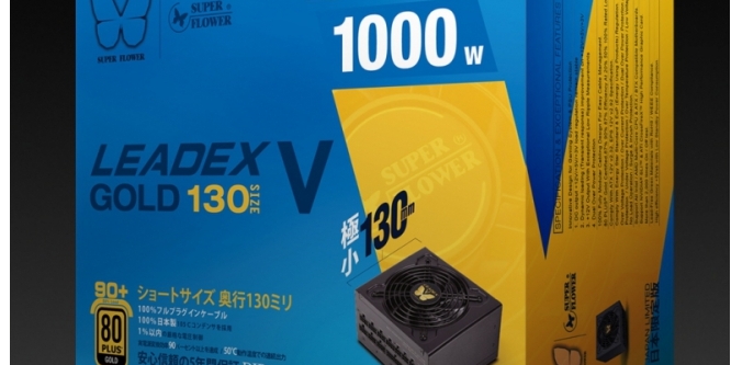 Super Flower Leadex V Gold: Bisher kürzestes 1.000 Watt-Netzteil vorgestellt (10)